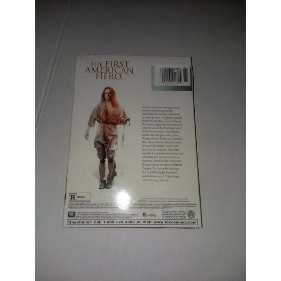 The Last of the Mohicans DVD Video Movie NEW SEALED - Picture 3 of 3